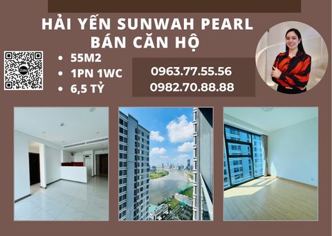 Sunwah Pearl - Bán căn hộ 1 phòng ngủ - Tầng cao, view sông + nội khu 