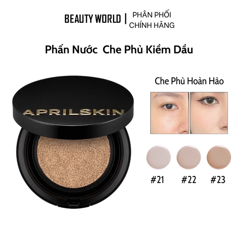 Phấn Nước Che Phủ Ẩm Mịn Aprilskin MAGIC SNOW Cushion (15gx2)
