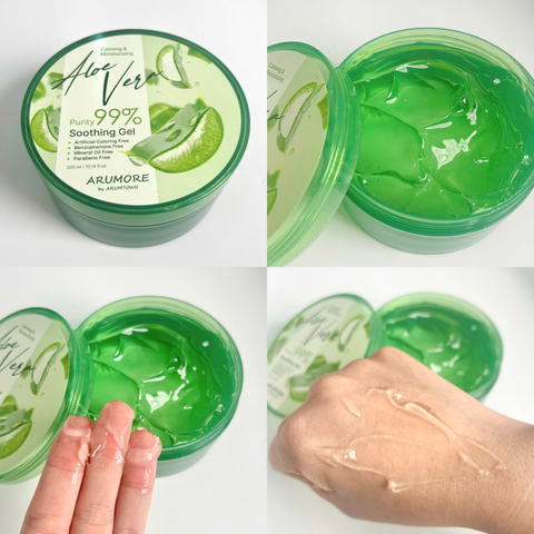 Gel lô hội dưỡng da đa năng Arumore Aloe Vera Smoothing Gel 300ml