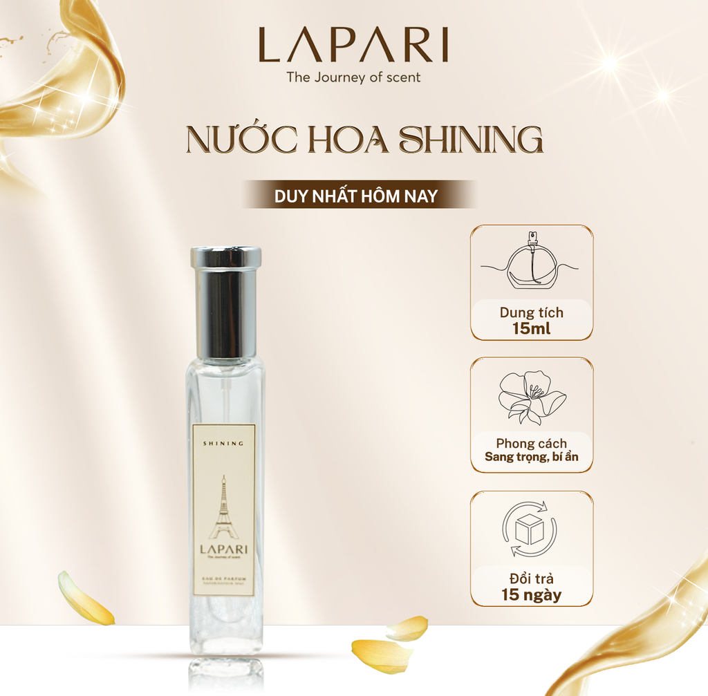 Nước Hoa SHINING Eau De Parfum 100ml - LAPARI