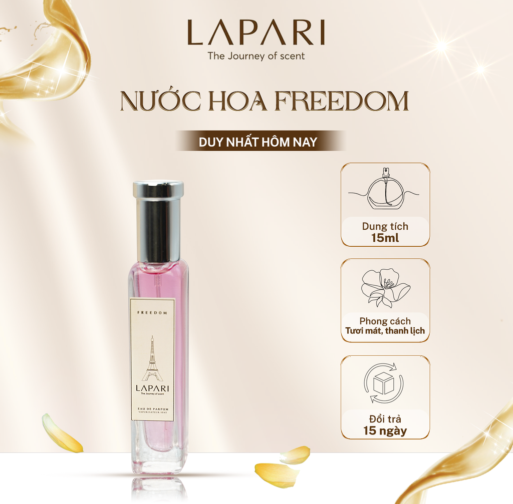 Nước Hoa FREEDOM Eau De Parfum 100ml - LAPARI