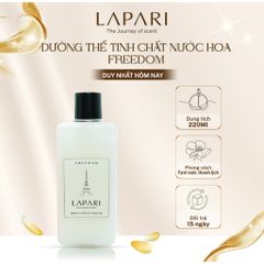 Dưỡng Thể Tinh Chất Nước Hoa FREEDOM Chính Hãng LAPARI Mùi hương tươi mới ấm áp, sang trọng 60/220ml