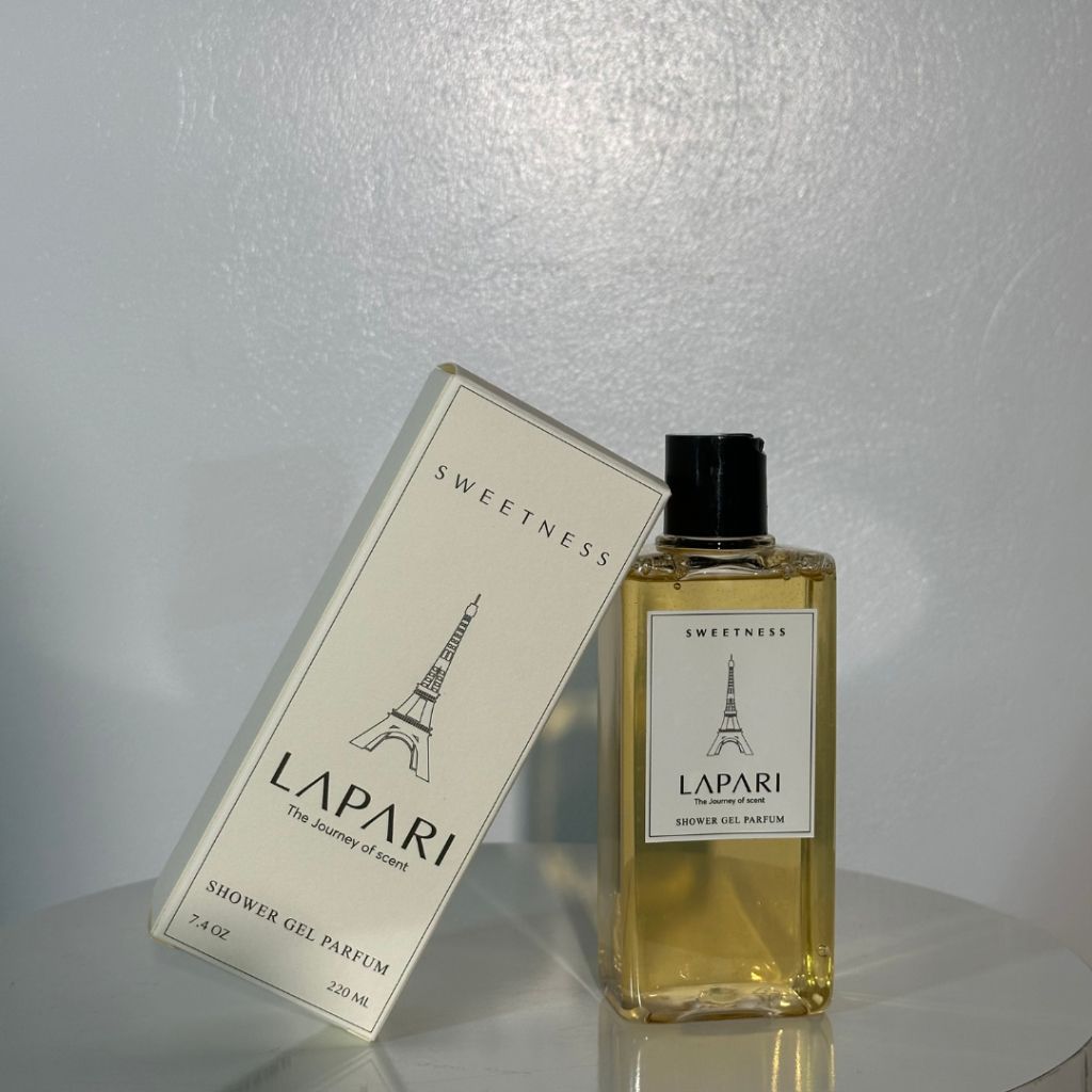 Sữa Tắm Tinh Chất Nước Hoa SWEETNESS Chính hãng LAPARI Mùi hương tươi mới ngọt ngào 60/220ml