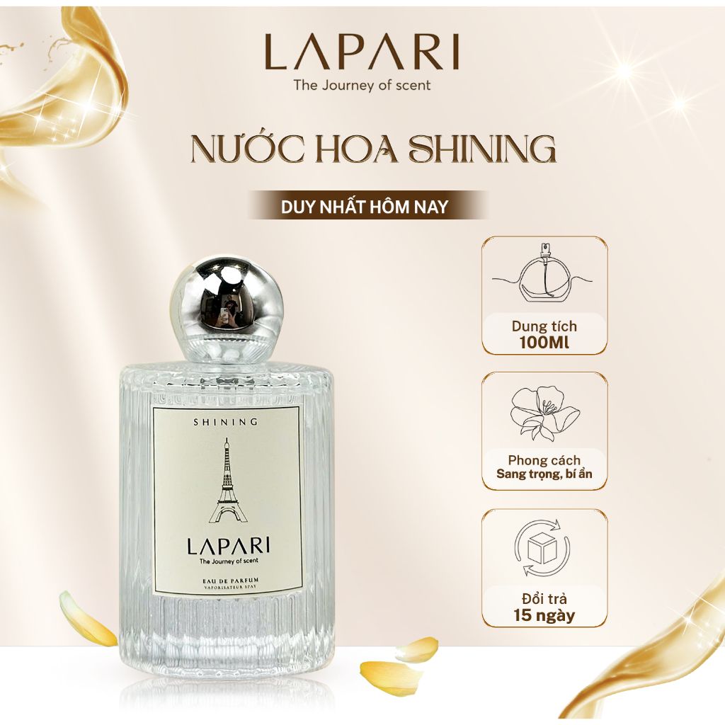 Nước Hoa SHINING Eau De Parfum 100ml - LAPARI