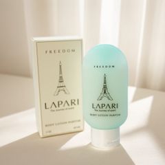 Dưỡng Thể Tinh Chất Nước Hoa FREEDOM Chính Hãng LAPARI Mùi hương tươi mới ấm áp, sang trọng 60/220ml