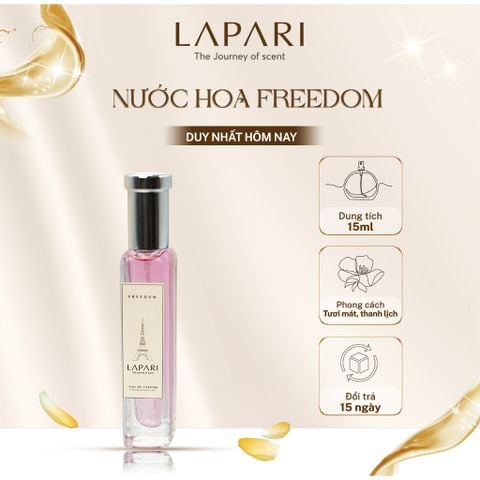 Nước Hoa FREEDOM Eau De Parfum 15ml - LAPARI