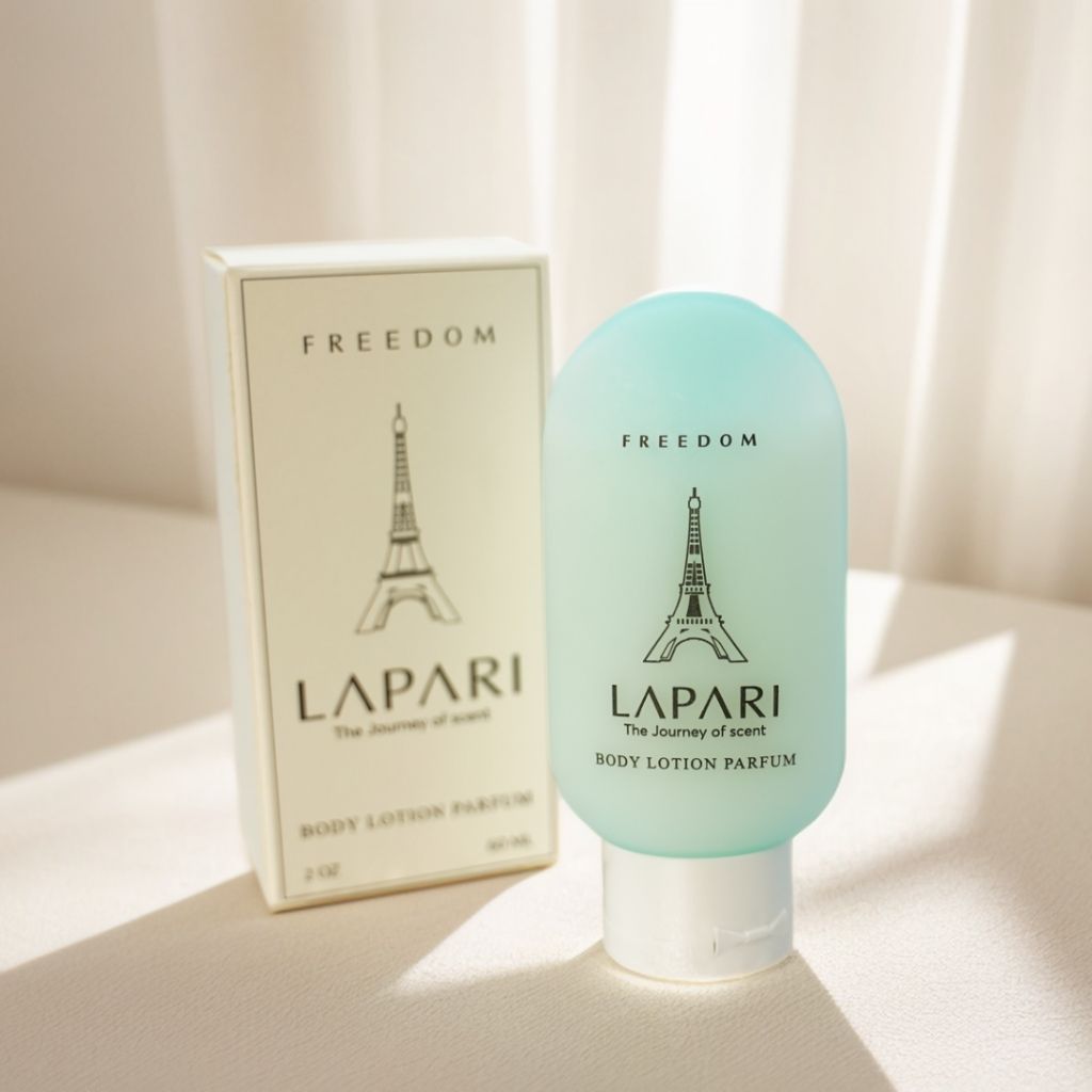 Dưỡng Thể Tinh Chất Nước Hoa FREEDOM Chính Hãng LAPARI Mùi hương tươi mới ấm áp, sang trọng 60ml