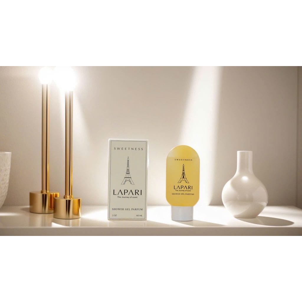 Sữa Tắm Tinh Chất Nước Hoa SWEETNESS Chính hãng LAPARI Mùi hương tươi mới ngọt ngào 60/220ml