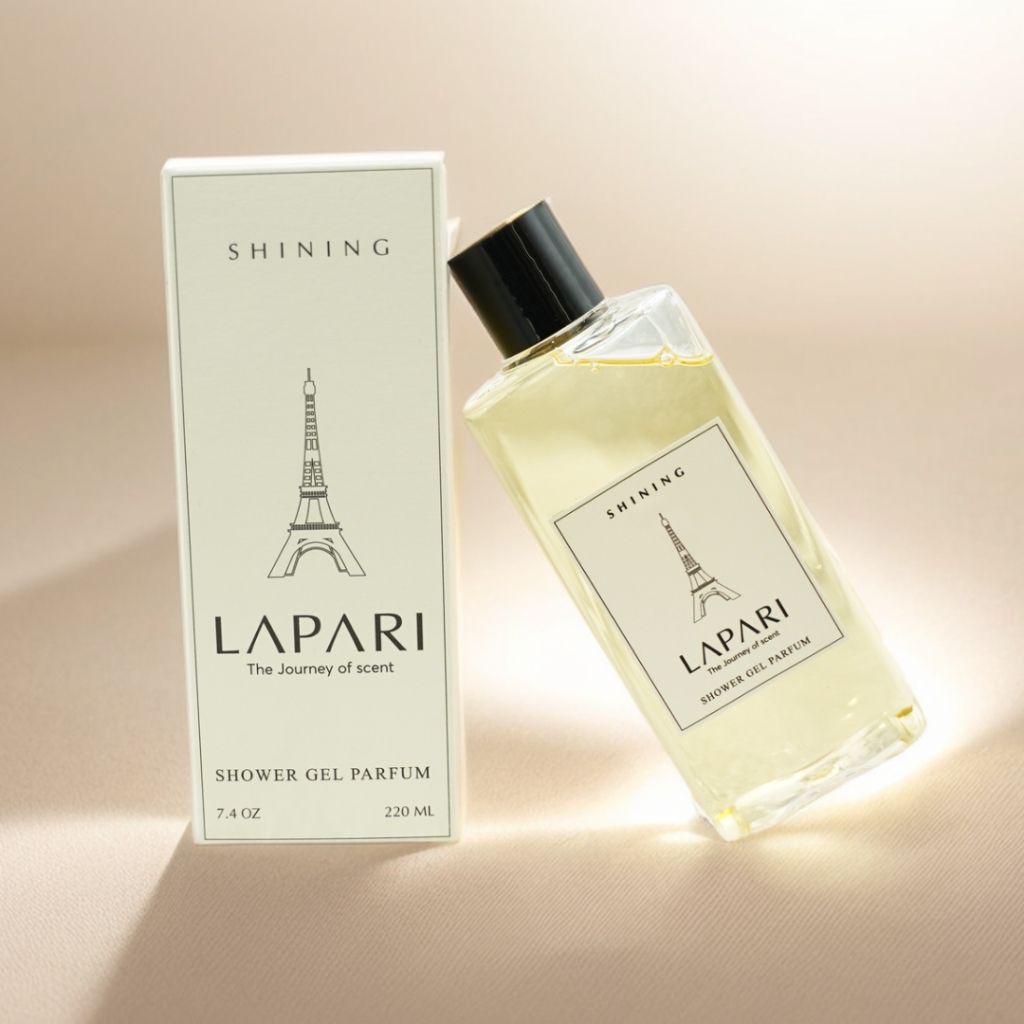 Sữa Tắm Tinh Chất Nước Hoa SHINING Chính Hãng LAPARI Mùi hương quyến rũ, bí ẩn dung tích 60/220ml
