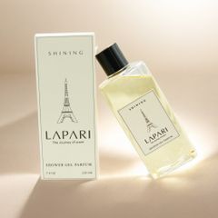 Sữa Tắm Tinh Chất Nước Hoa SHINING Chính Hãng LAPARI Mùi hương quyến rũ, bí ẩn dung tích 60/220ml