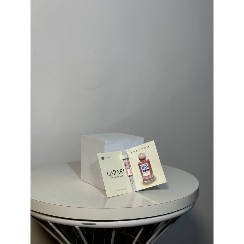 Vial Nước Hoa Freedom 1ml Chính Hãng LAPARI Mùi hương tươi mới, ấm áp, dịu nhẹ