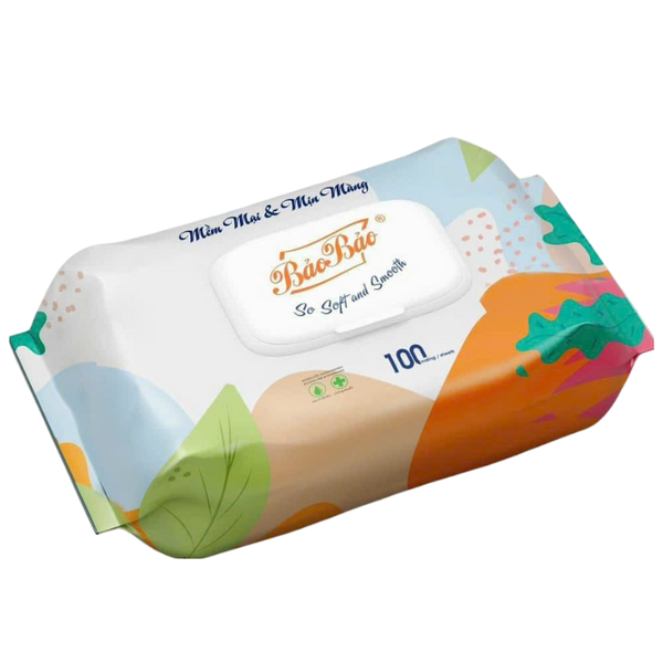  Khăn Ướt Bảo Bảo 100 Tờ 