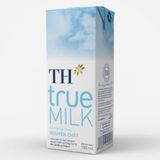 Sữa tươi tiệt trùng TH True milk nguyên chất, 180ml, lốc 4 hộp