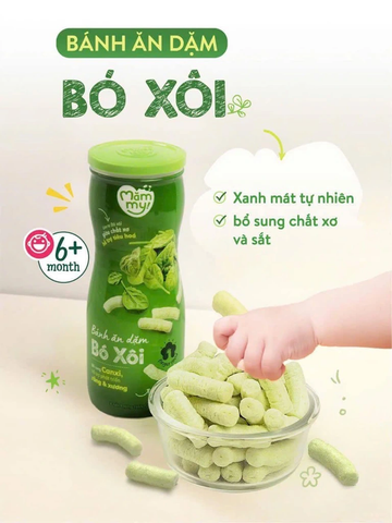 Bánh ăn dặm Mămmy hũ cao, 6m+