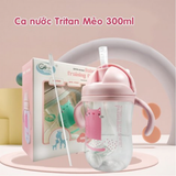 Bình nước Tritan hình mèo GB Baby, 300ml