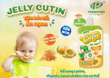 Thạch jelly Cutin vị chanh dây, cho bé từ 1 tuổi