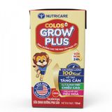 Sữa Colos Grow Plus 110ml, lốc 4 hộp