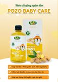 Nước cốt gừng ngâm tắm Pozo Baby Care