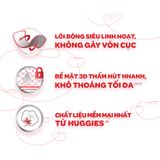 Tã dán Huggies Nature Made size S (82 miếng cho bé từ 4-8kg)