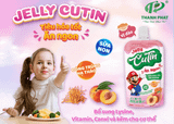 Thạch jelly Cutin vị đào, cho bé từ 1 tuổi