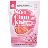 Sữa chua khô sấy vị dâu, 8m+