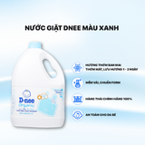Nước giặt xả Dnee xanh dương an toàn cho bé từ sơ sinh, can 3 lít