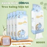 Khăn khô đa năng Dokma dạng rút, túi 500g