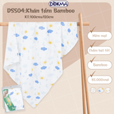 Khăn tắm sợi tre Dokma DS504, 100x120cm