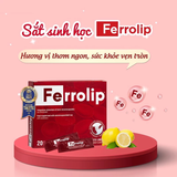 Sắt bột Ferrolip cho mẹ bầu và người có nhu cầu