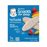 Bánh ăn dặm Gerber vị xoài- mâm xôi, 48g, 7m+