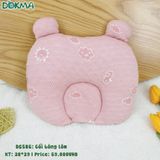 Gối bông lõm Dokma cho trẻ từ sơ sinh