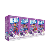 Sữa trái cây Hero 110ml, 4 vị cam- nho- dâu- dưa hấu, thùng 48 hộp