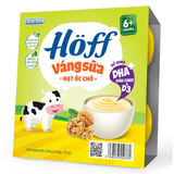 Váng sữa Hoff óc chó, 6m+ lốc 4 hũ