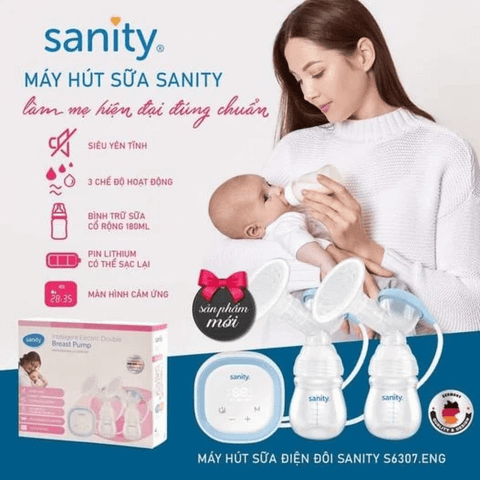 Máy hút sữa điện đôi S6307