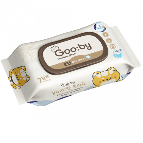 Combo 3 gói khăn ướt Gooby 100 tờ, tặng kèm 1 gói 100 tờ