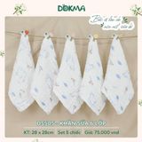 Khăn sữa 6 lớp Dokma DS505