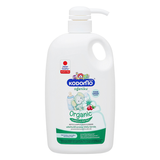 Dung dịch làm sạch đồ dùng Kodomo Organic chiết xuất lô hội và việt quất chai 650 ml hương quả mọng