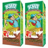 Sữa chua uống Kun 180ml vị lúa mạch, lốc 4 hộp