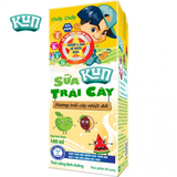 Sữa trái cây Kun 180ml, thùng 48 hộp