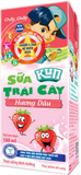 Sữa trái cây Kun 180ml, thùng 48 hộp