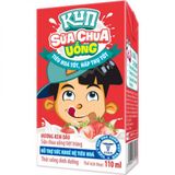 Sữa chua uống Kun 110ml, lốc 4 hộp