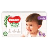 Tã quần Huggies Nature made size L44 miếng (cho bé 9-14kg)