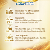 Nutifood Grow Plus Colostrum Lactoferrin 1+ 800g, cho bé từ 1-2 tuổi