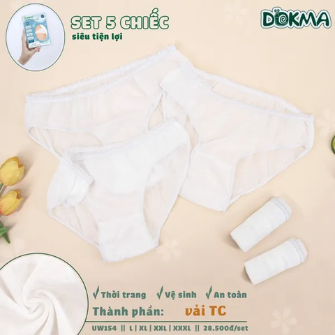 Quần lót vải Dokma cho mẹ sau sinh