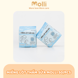 Miếng lót thấm sữa Molli, hộp 50 cái