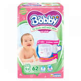 Tã quần mở 1 bên Bobby S-M62 từ 6-10kg