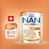 Sữa Nan Infinipro A2 số 1 400g (từ 0-12 tháng)