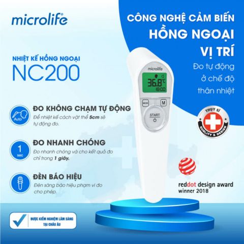 Nhiệt kế hồng ngoại Microlife NC200