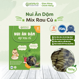 Nui ăn dặm mix rau củ Anpaso 150g