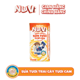 Sữa tươi Nuvi trái cây 110ml, thùng 48 hộp
